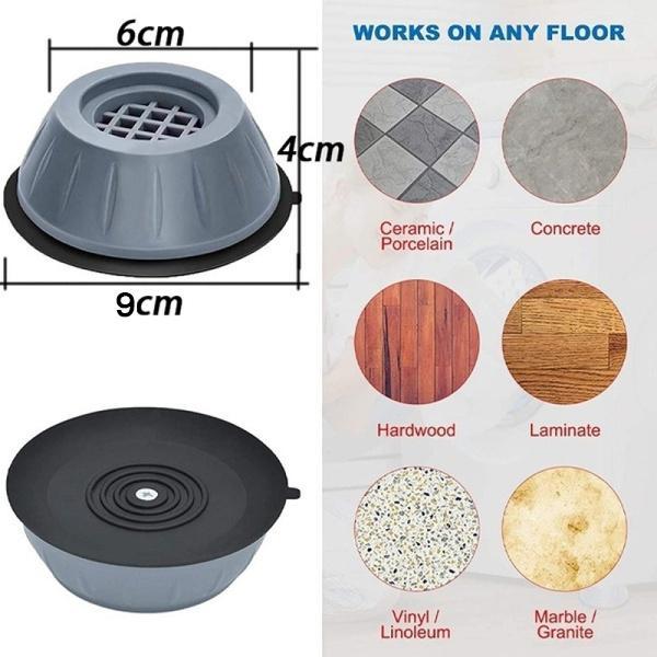 1706 Machine Leveling Feet Anti Walk Pads Shock Absorbed Furniture Lifting Base 1706 Machine Leveling Feet Anti Walk Pads Shock Absorbed Furniture Lifting Base